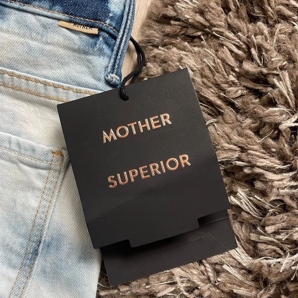 New Mother Superior Insider Ankle Fray In A Tizzy Tie Dye Jeans Size 28 - Picture 11 of 11